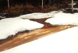 Oja harjun alapuolella, v�ri tulee maalipigmentist�