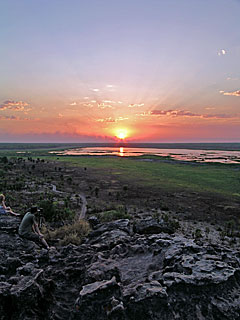 Sunset at Ubirr in Kakadu National Park. (Picture: kuvaweopu)