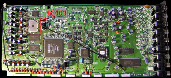 Denon AVR-3300 DSP card